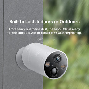 Tapo TC85 Outdoor Smart Wire-Free Security Camera