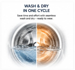 [$400 OFF Climate Voucher] Xiaomi Mijia Front Load Washer Dryer 9kg | Steam Hygiene 99.99% Bacteria Removal | Smart App