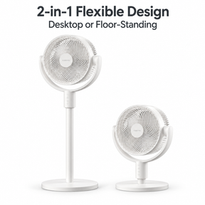 Xiaomi Smart Standing Air Circulation Fan | 1440m³/h Airflow | 13m Range | 3D Oscillation 120° + 100° | DC Inverter, 100 Speeds | Ultra-Quiet 27.9dB | Floor or Table