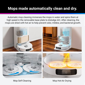 [Pre-order] Dreame L10S Ultra SE Robot Vacuum | World 1st Auto Water Refill & Drainage Kit | Mops Hot-Air Drying