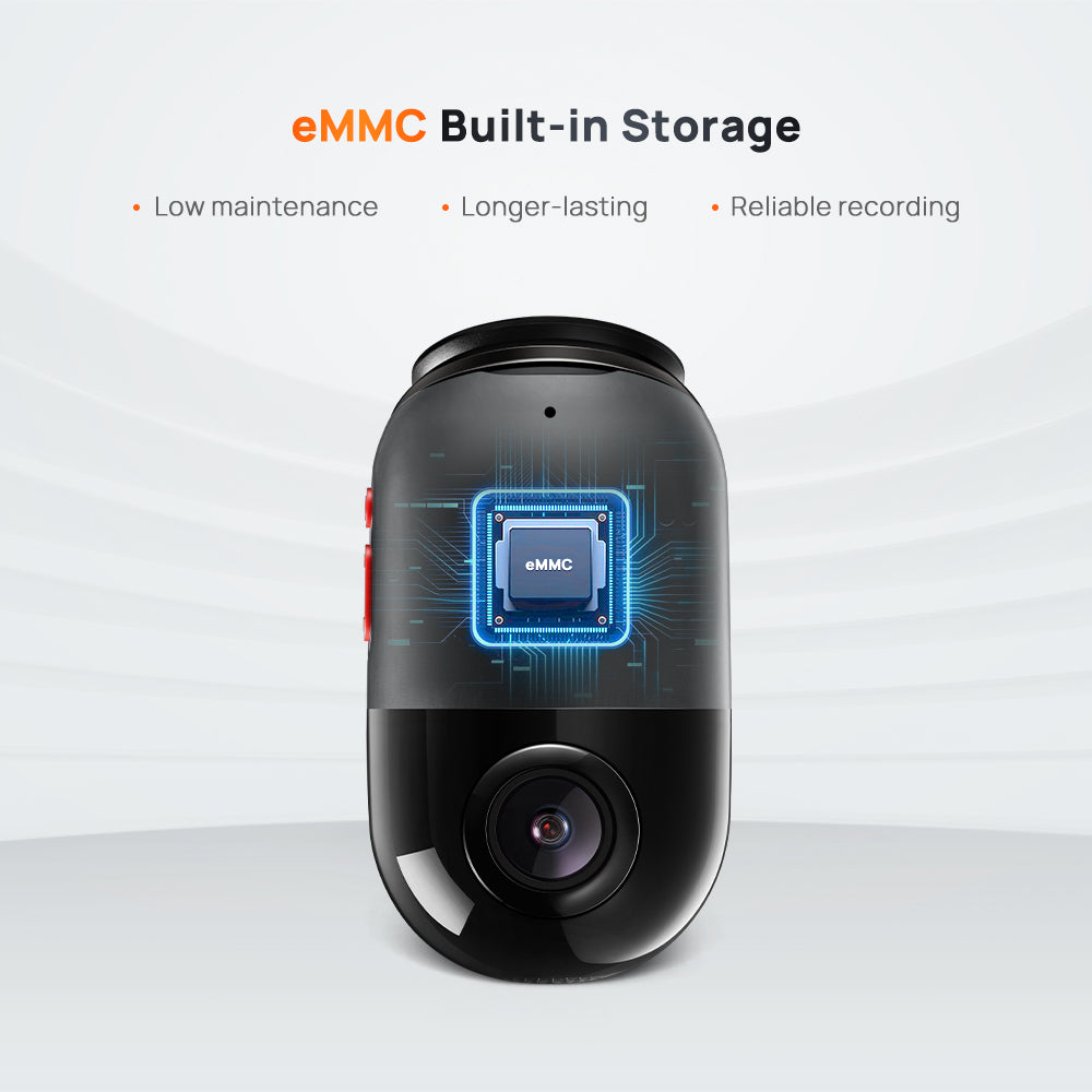 70mai Omni 360° Dash Cam X200 with 4G GPS AI Parking Surveillance