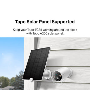 Tapo TC85 Outdoor Smart Wire-Free Security Camera