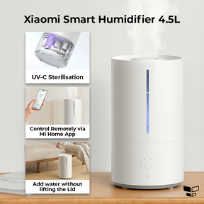 Xiaomi Humidifier 2 Lite | Large Water Capacity | Silver Ion 99.9% Bacteria Removal | 38dB Low Noise