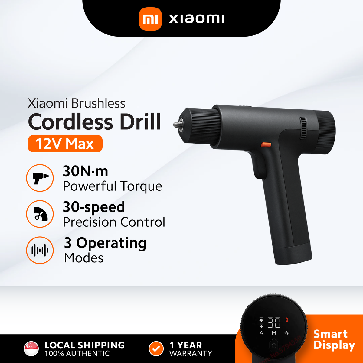 Xiaomi 12V Max Brushless Cordless Drill
