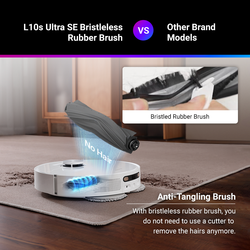 Dreame L10S Ultra SE Robot Vacuum | World 1st Auto Water Refill & Drainage Kit | Mops Hot-Air Drying