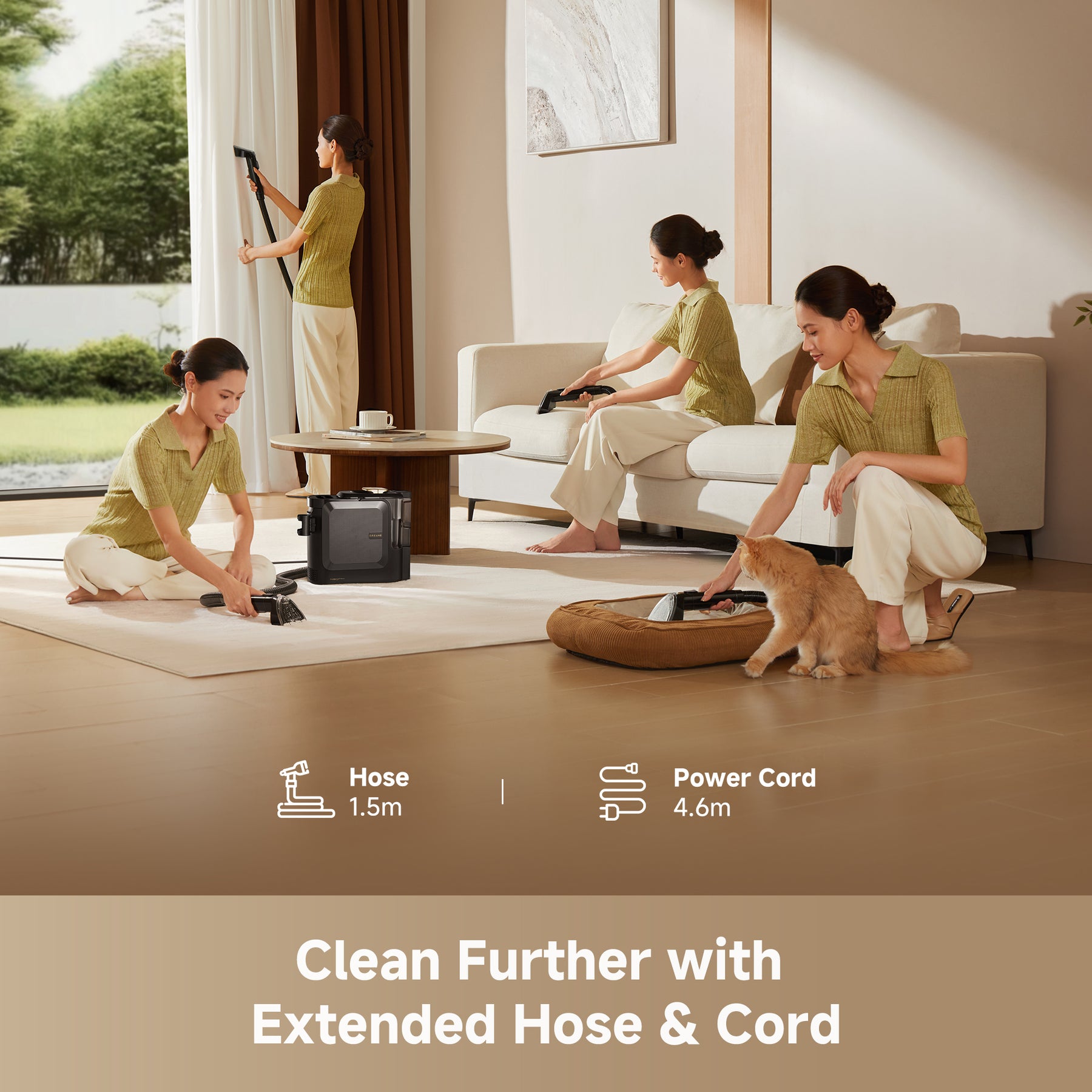 【NEW】Dreame N20 Steam Spot Cleaner | Steam Cleaning 100°C | Hot Water Cleaning 70°C | Eliminates 99.9%* of Mites