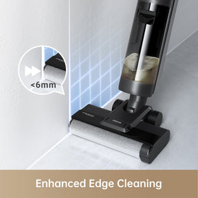 Dreame H12S AE Wet and Dry Cordless Vacuum | Edge Cleaning | Mess Detection | 16K Pa Suction | Self Cleaning and Drying