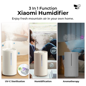 Xiaomi Humidifier 2 Lite | Large Water Capacity | Silver Ion 99.9% Bacteria Removal | 38dB Low Noise