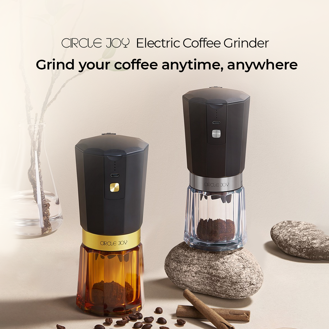 Xiaomi CircleJoy Electric Coffee Grinder | Multiple Grind Level | Type C Charging | 36g Storage Capacity