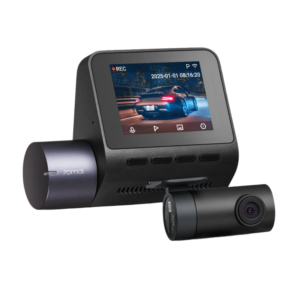 70mai A410 Dash Cam |  2.5K+1080P Dual Dash Camera with HDR | Night Vision
