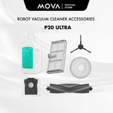 MOVA P20 Ultra / P50 Ultra / P50 Pro Ultra Robot Vacuum Cleaner Accessories Main Brush Side Brush Filter Mop Pad Dustbag