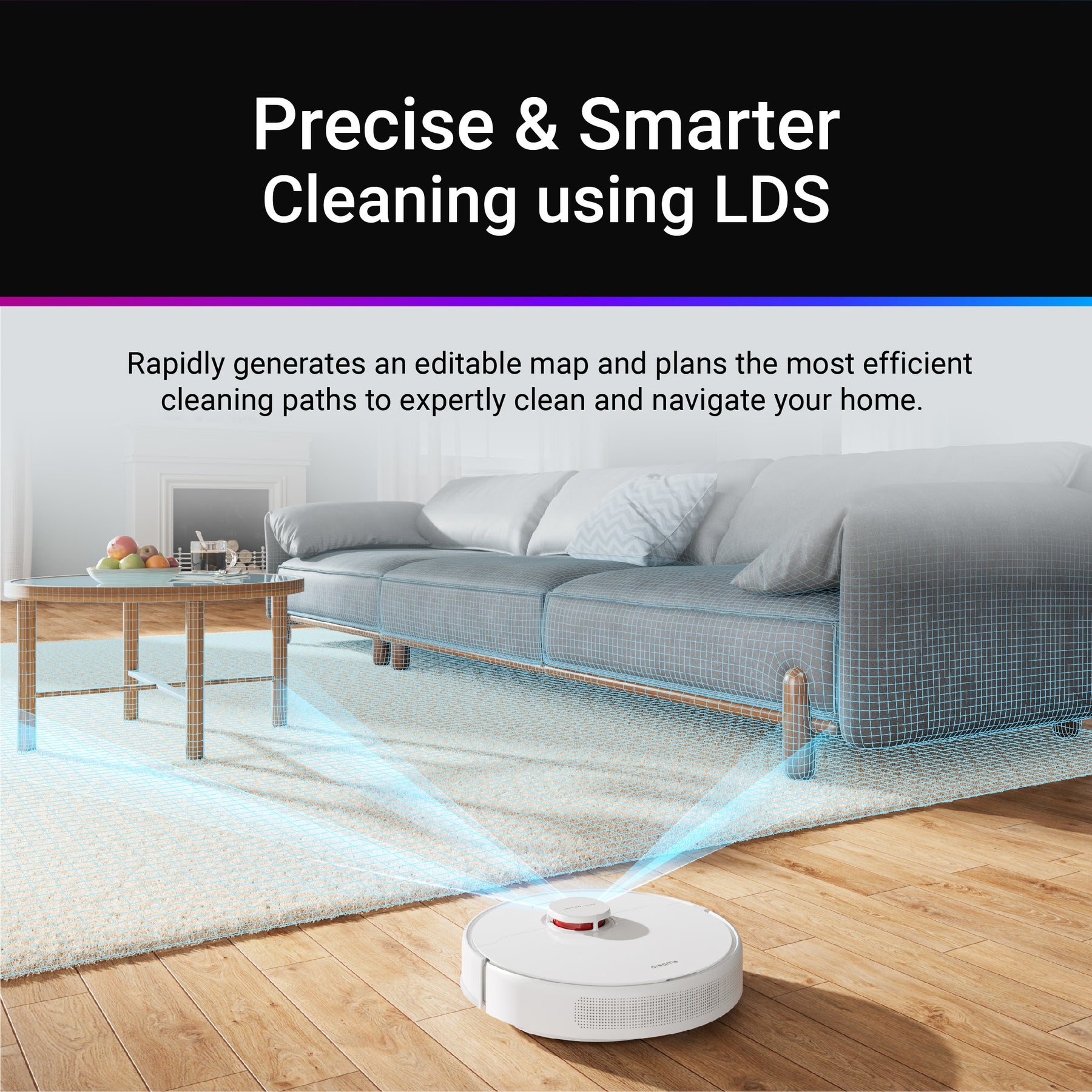 Dreame F9 Pro Robot Vacuum and Mop | LDS Navigation | 2500Pa Suction | 570ml Dustbox | Global Version