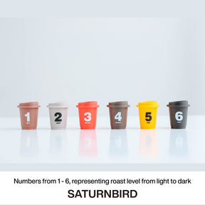 Saturnbird Coffee Number Series Mixture 24 PCS