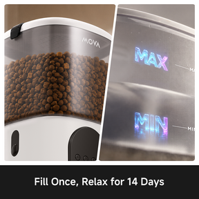 【2 Years Warranty】DuoCare Pet Set | 2-in-1 Feeder & Fountain | 4.5L Capacity, Up to 25 Days