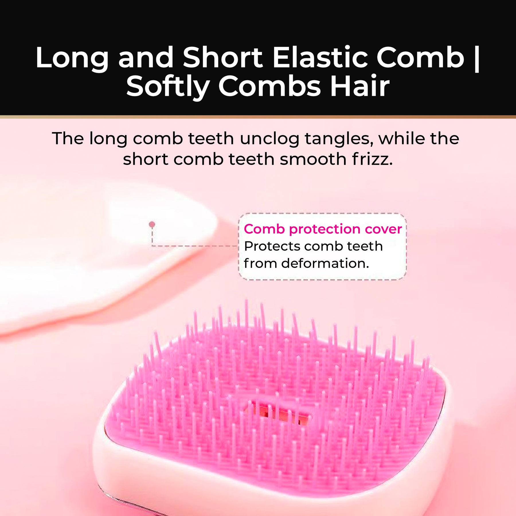 Dreame Hair Comb | Hair Dryer Comb | Reduce Frizz | Prevent Hair Loss | Fashionable | Trendy Smoothing Combs