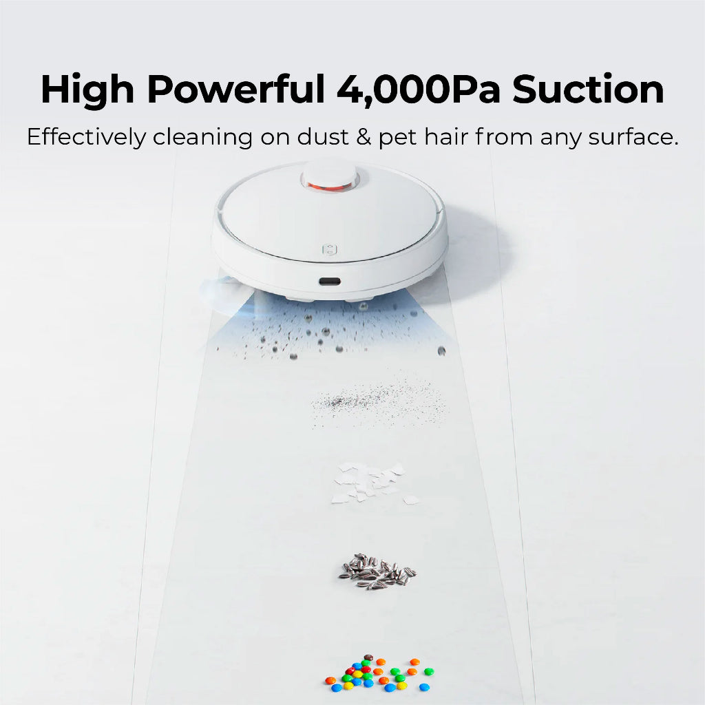 Xiaomi Mijia Smart Robot Vacuum E10 / S10 / X10+ 4000Pa Suction | Sweep and Mop 2 in 1 vacuum Strong Suction Vacuum | Intelligent Sensor |