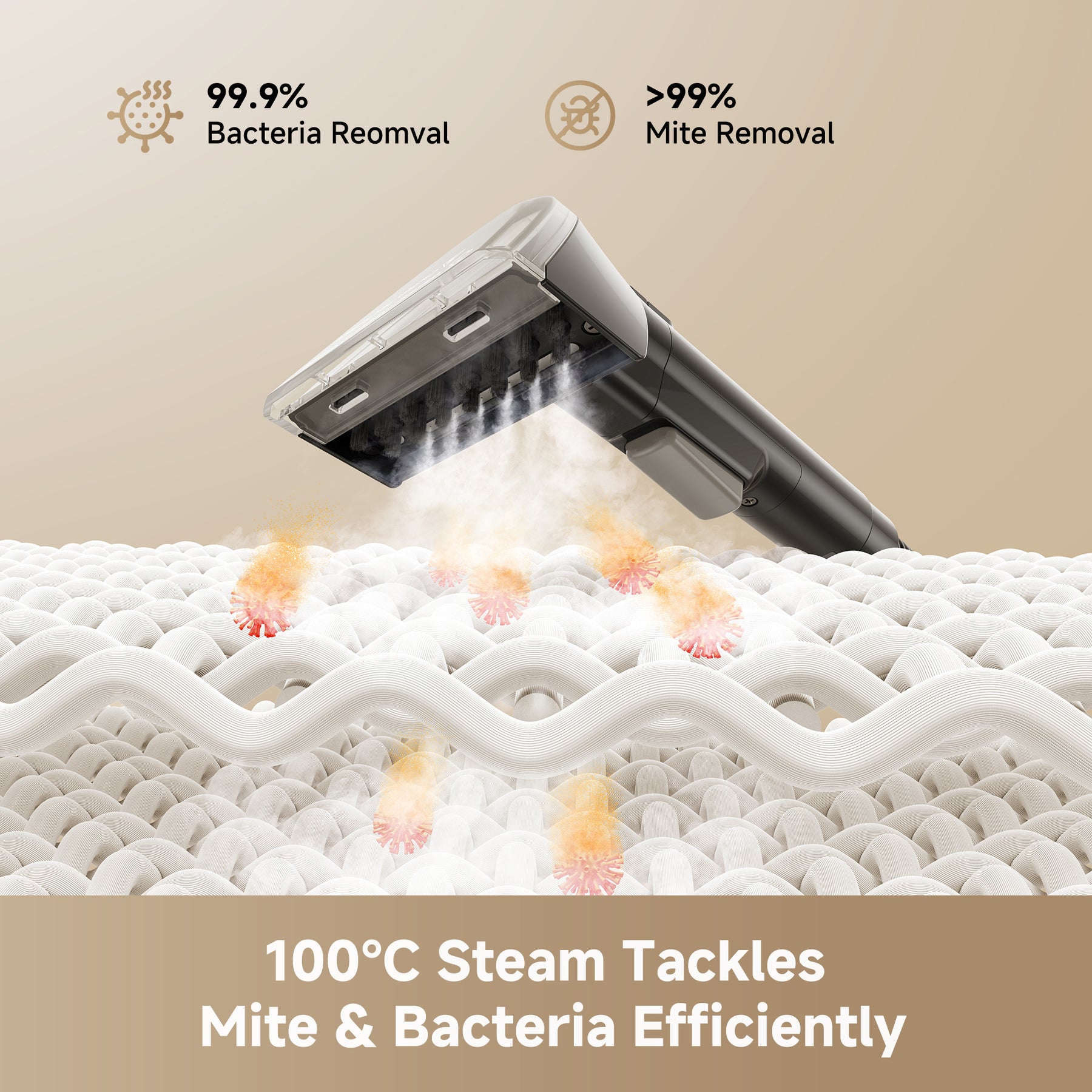 【NEW】Dreame N20 Steam Spot Cleaner | Steam Cleaning 100°C | Hot Water Cleaning 70°C | Eliminates 99.9%* of Mites