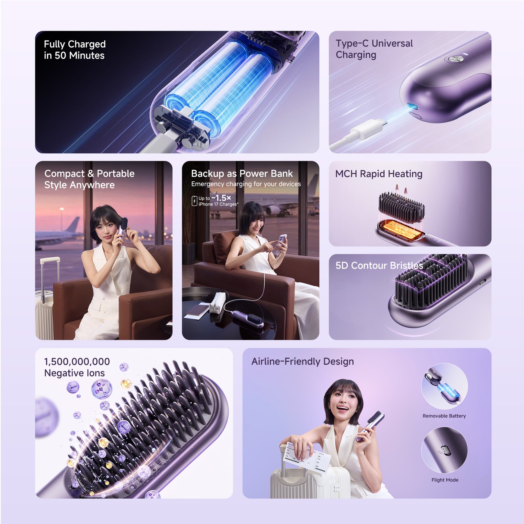 Dreame Sleek Straightening Brush