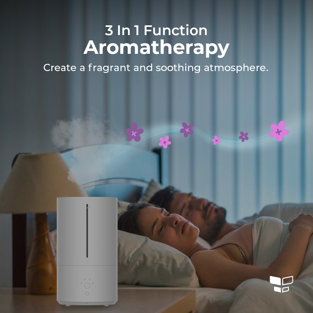 Xiaomi Humidifier 2 Lite | Large Water Capacity | Silver Ion 99.9% Bacteria Removal | 38dB Low Noise