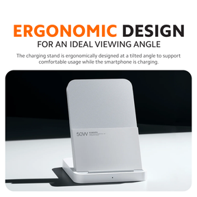 Xiaomi 50W Wireless Charging Stand Pro Hyper Charge Quick Heat Dissipation Inbuilt Cooling Ergonimic Design