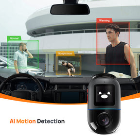 70mai Omni 360° Dash Cam X200 with 4G GPS AI Parking Surveillance