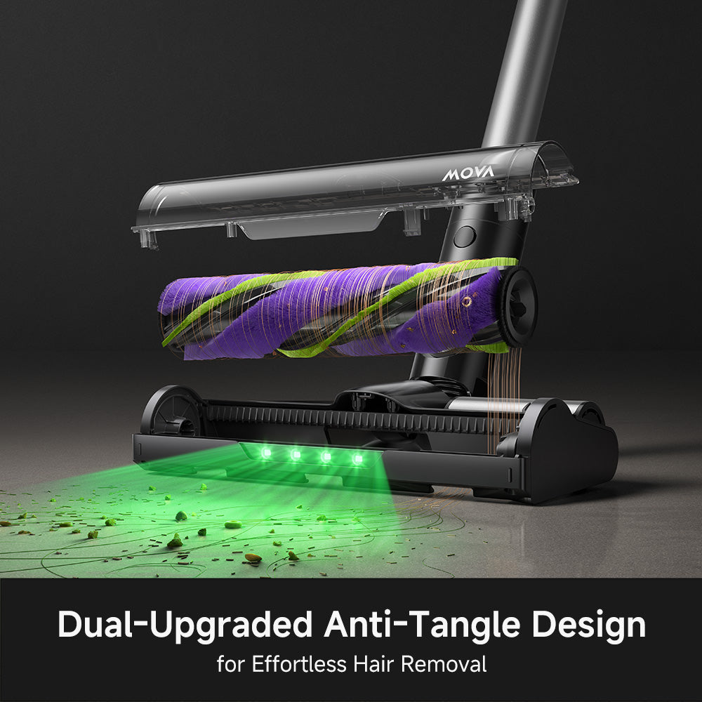 【NEW LAUNCH】 Mova Z200 Auto Empty Stick Vacuum | Real Time Auto Dust Collection | 30,000Pa Suction