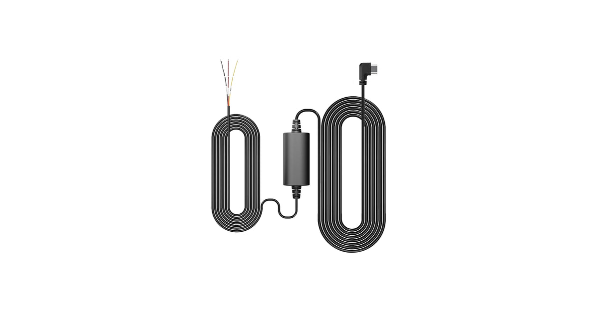Botslab Dash Cam Hardwire Kit | 24H Parking Mode Power Cable | Low Voltage Protection | For Botslab Dashcams