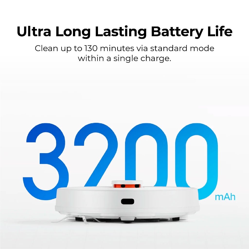 Xiaomi Mijia Smart Robot Vacuum E10 / S10 / X10+ 4000Pa Suction | Sweep and Mop 2 in 1 vacuum Strong Suction Vacuum | Intelligent Sensor |