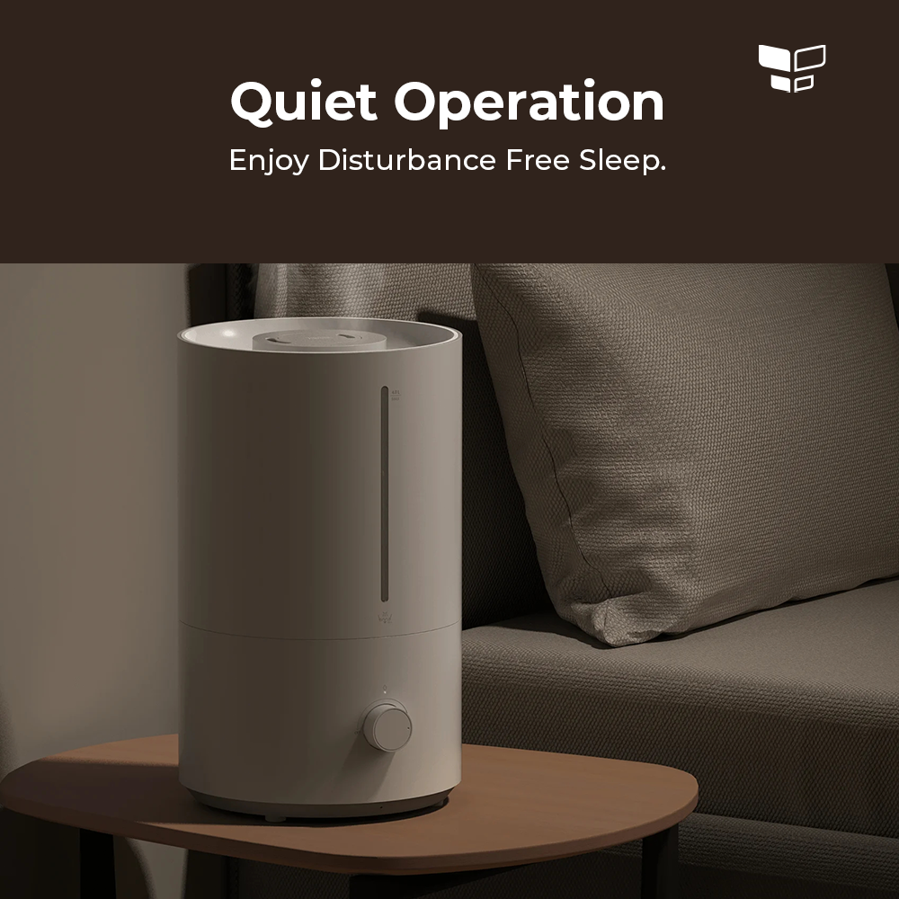Xiaomi Humidifier 2 Lite | Large Water Capacity | Silver Ion 99.9% Bacteria Removal | 38dB Low Noise