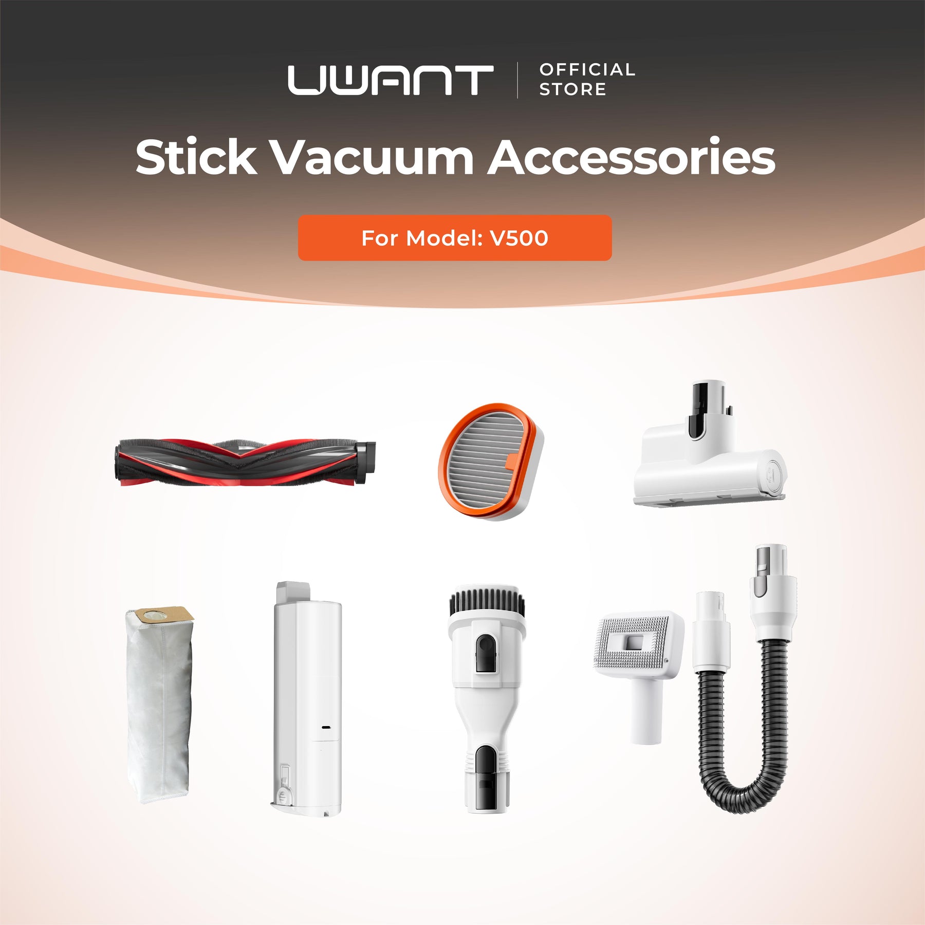Uwant V500 Station Vacuum Accessories