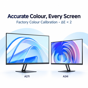 Xiaomi Monitor A24i / A27i | 23.8" & 27" FHD IPS | 100Hz Refresh Rate | ΔE<2 Factory Calibrated | TÜV Low Blue Light | Ultra-Slim 7.5mm | HDMI & DP 1.4 | VESA Mount