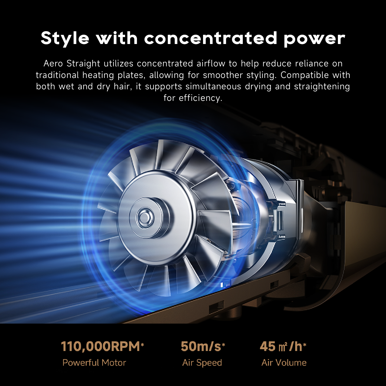 New Launch Dreame Aero Straight Hair Dryer | Wet And Dry Straighten in One | Intelligent Modes For Selection