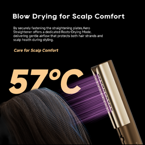 [New Launch] Dreame Aero Straight Hair Dryer | Wet And Dry Straighten in One | Intelligent Modes For Selection
