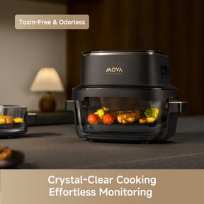 【NEW LAUNCH】Mova AF20Pro Aeroglass Air Fryer | Faster, Crispier  & Juicier Results | 8 Smart Cooking Presets
