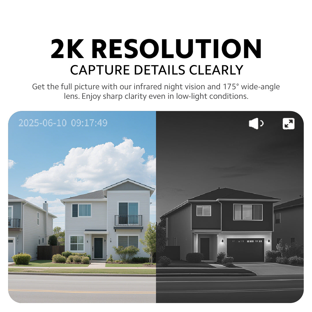 AQARA G410 Doorbell Camera Hub 2K Resolution Matter Zigbee 2.4G/5Ghz Google Alexa White / Black