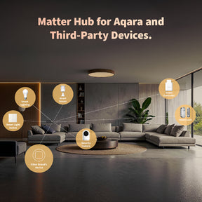 Aqara M100 Smart Automation Matter Controller Bridge Zigbee Thread Router Wifi 6 2.4G Hub Mesh Extend USB A