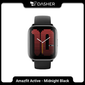 Amazfit Active Smartwatch | AMOLED Display Bluetooth Phone Calls Music Storage Zepp Coach Route Navigation