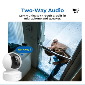 [Exclusive Release] Tapo Tp Link C202 Home Security CCTV Camera Pan Tilt Motion Detect 2 Way Audio 512 GB Baby Cry Detection