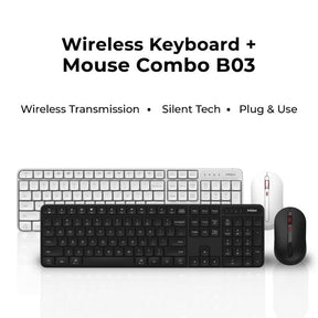 MIIIW Wireless Keyboard + Mouse Combo B03