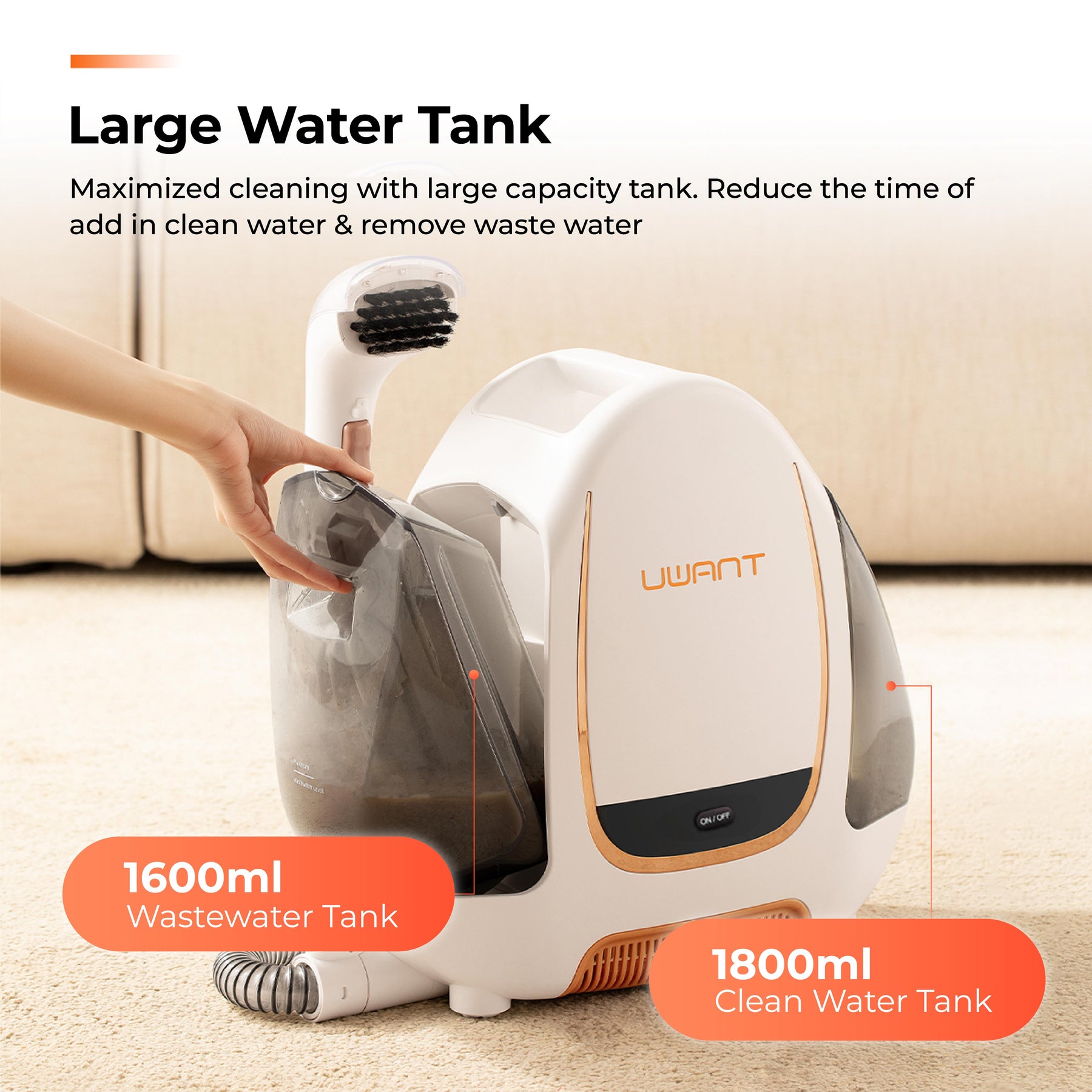 Uwant B100-S Spot Fabric Cleaner