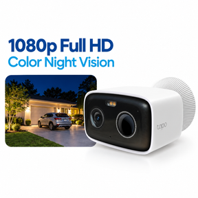 Tapo C400 Smart Wire-Free Outdoor Security Camera | 1080p Full HD, 180-Day Battery, Color Night Vision, IP65