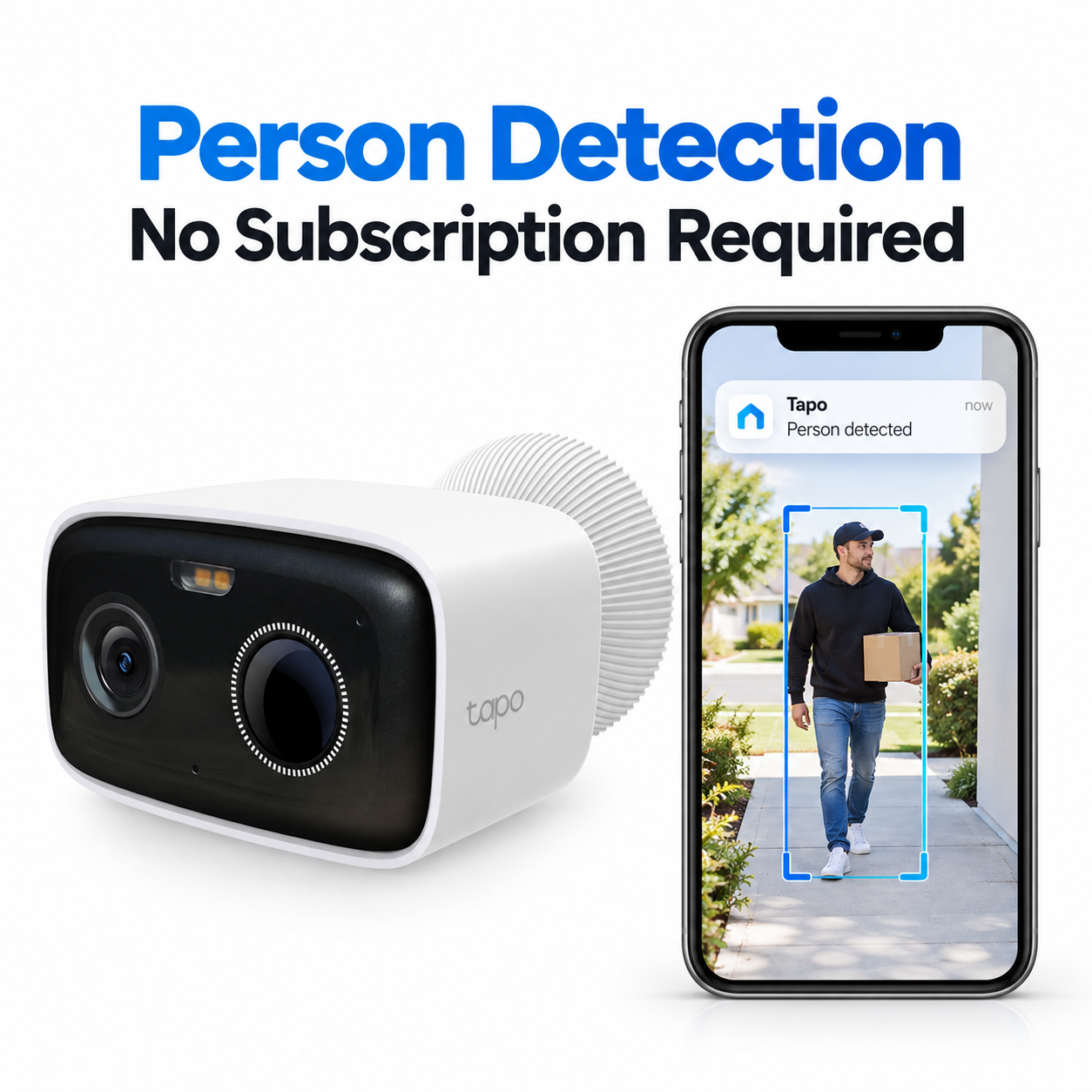 Tapo C400 Smart Wire-Free Outdoor Security Camera | 1080p Full HD, 180-Day Battery, Color Night Vision, IP65