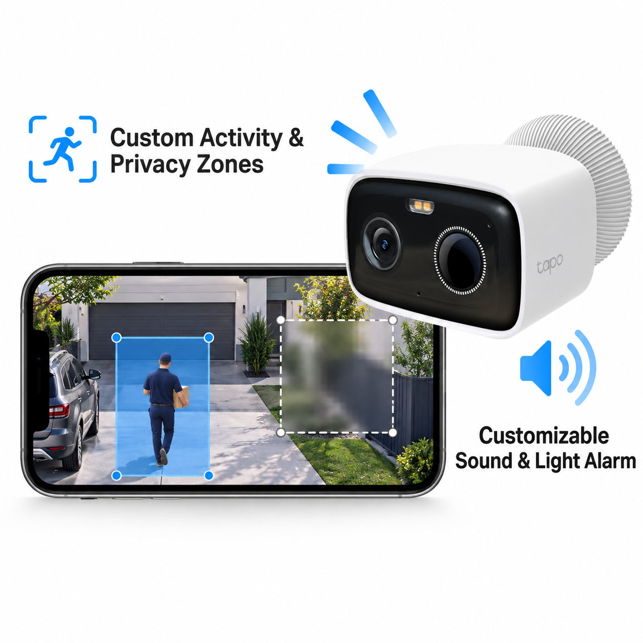 Tapo C400 Smart Wire-Free Outdoor Security Camera | 1080p Full HD, 180-Day Battery, Color Night Vision, IP65