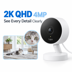 Tapo C120 TP-Link Magnetic Full Color Night Vision 2K QHD Wi-Fi Home Security Camera