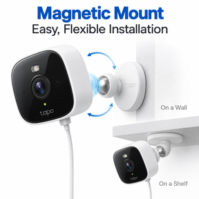 Tapo C120 TP-Link Magnetic Full Color Night Vision 2K QHD Wi-Fi Home Security Camera