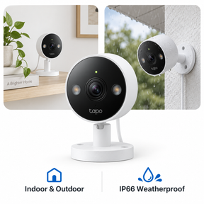 Tapo C120 TP-Link Magnetic Full Color Night Vision 2K QHD Wi-Fi Home Security Camera