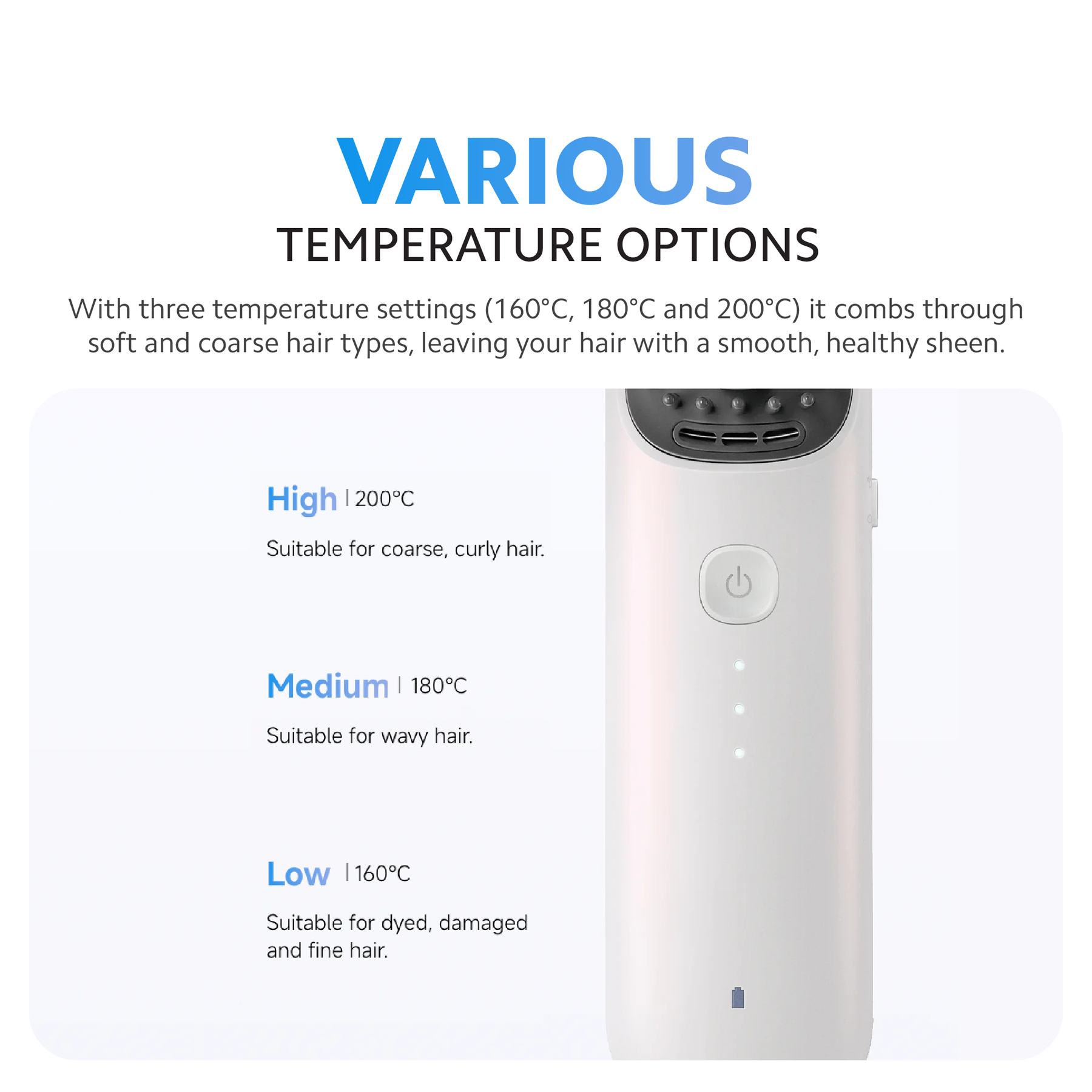 Xiaomi Cordless Hair Straightener Brush