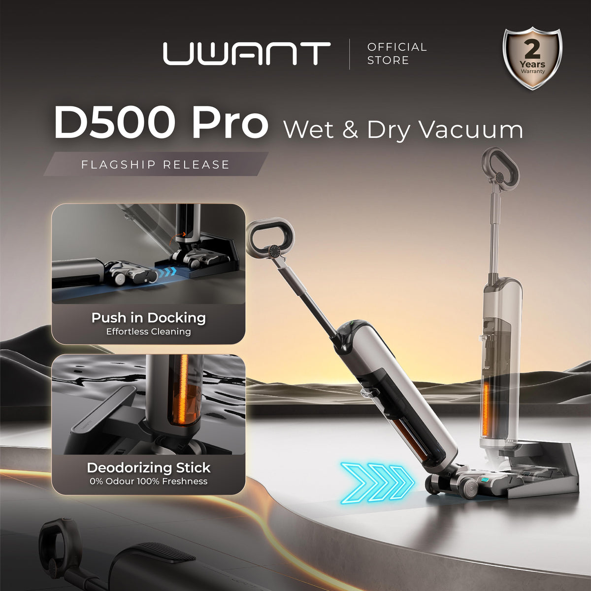 Uwant D500 Pro Wet and Dry Vacuum Cleaner