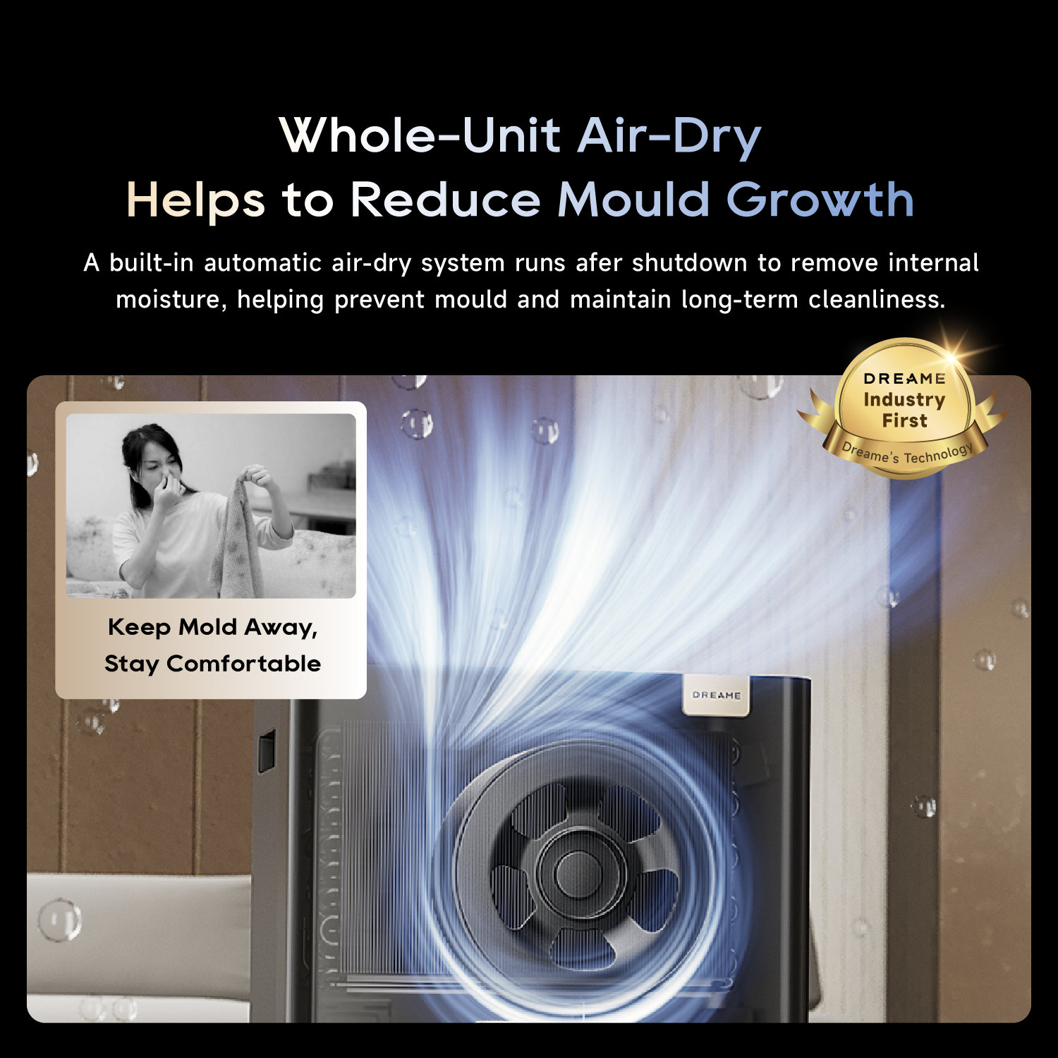 Dreame DB40 Smart Inverter Dehumidifier 40L