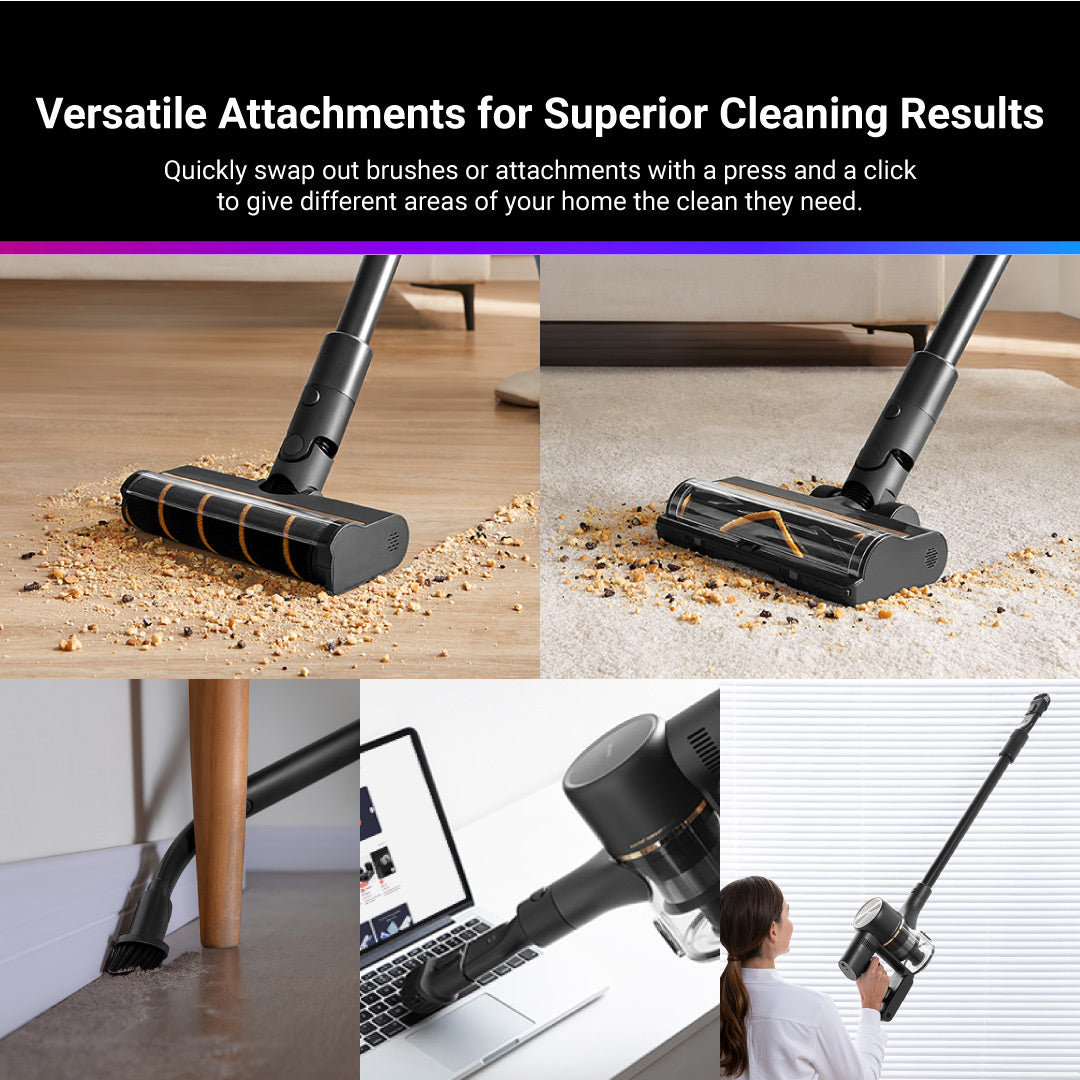 [2 Years Warranty] Dreame R10 Pro Cordless Vacuum Cleaner | 65 Mins Run Time | 20,000 PA Suction Power